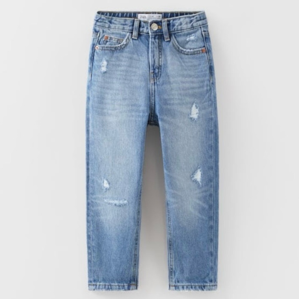 Zara Kids | Mom Fit Jeans